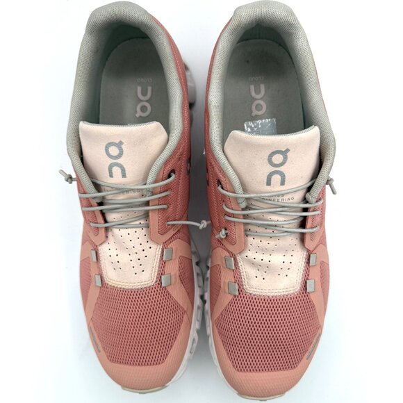 On Cloud Women’s Running Shoes Rose Sand Size 11 Lightweight Trainers - Picture 7 of 11